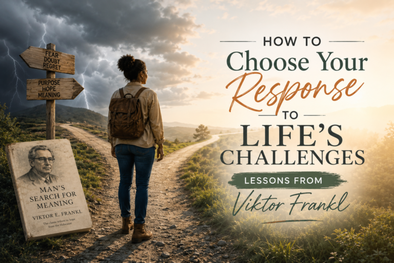 The Space Between What Happens and How You Respond: A Lesson from Viktor Frankl