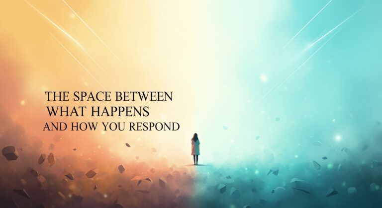 The Space Between What Happens and How You Respond: A Lesson from Viktor Frankl