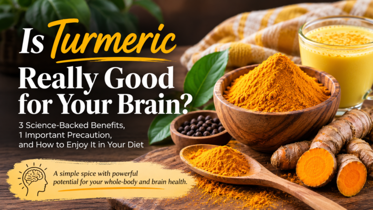 Turmeric for Brain Health: 3 Science-Backed Benefits You Should Know